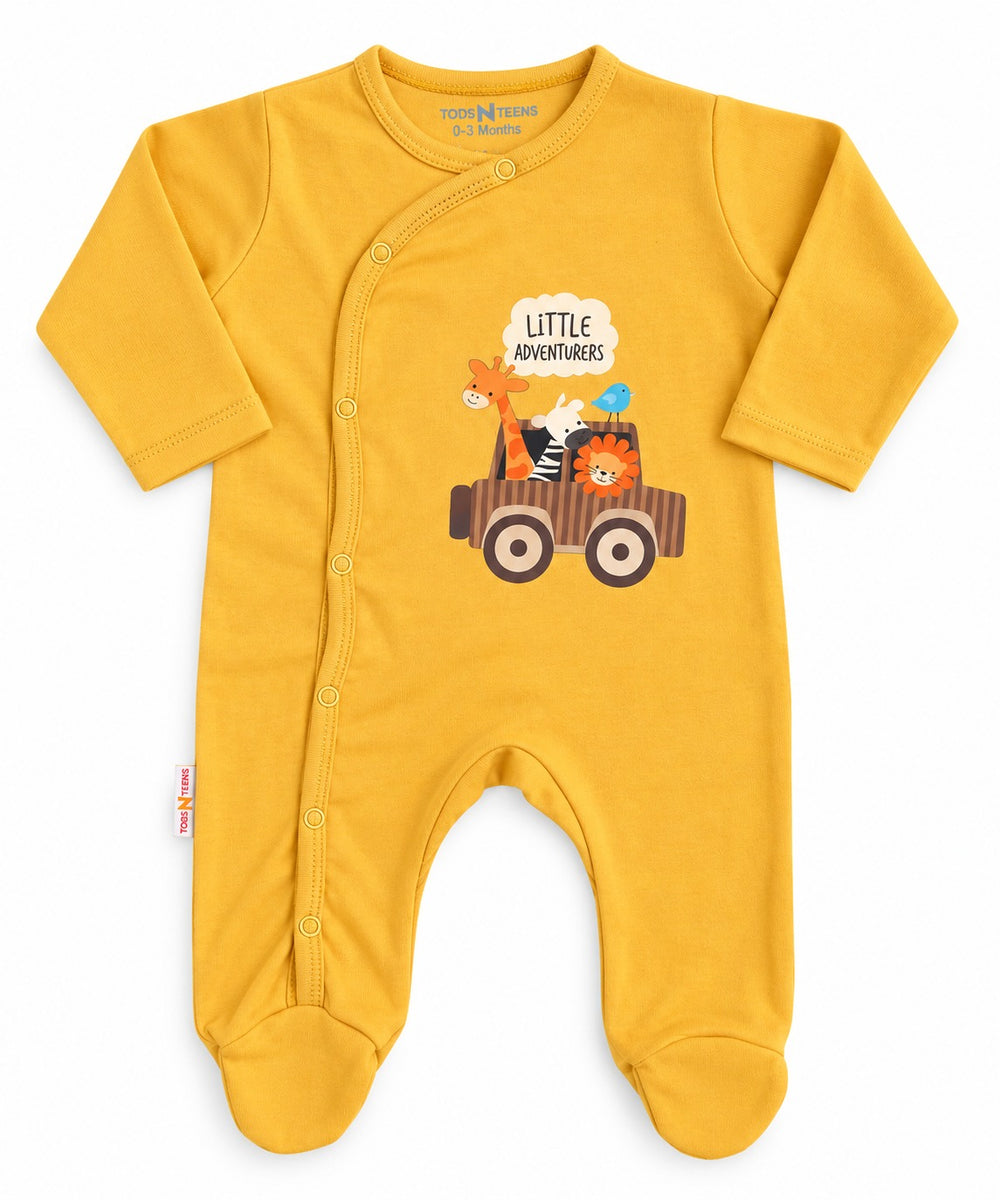 Baby Sleepsuit Rompers – Footed | 0–3 Months