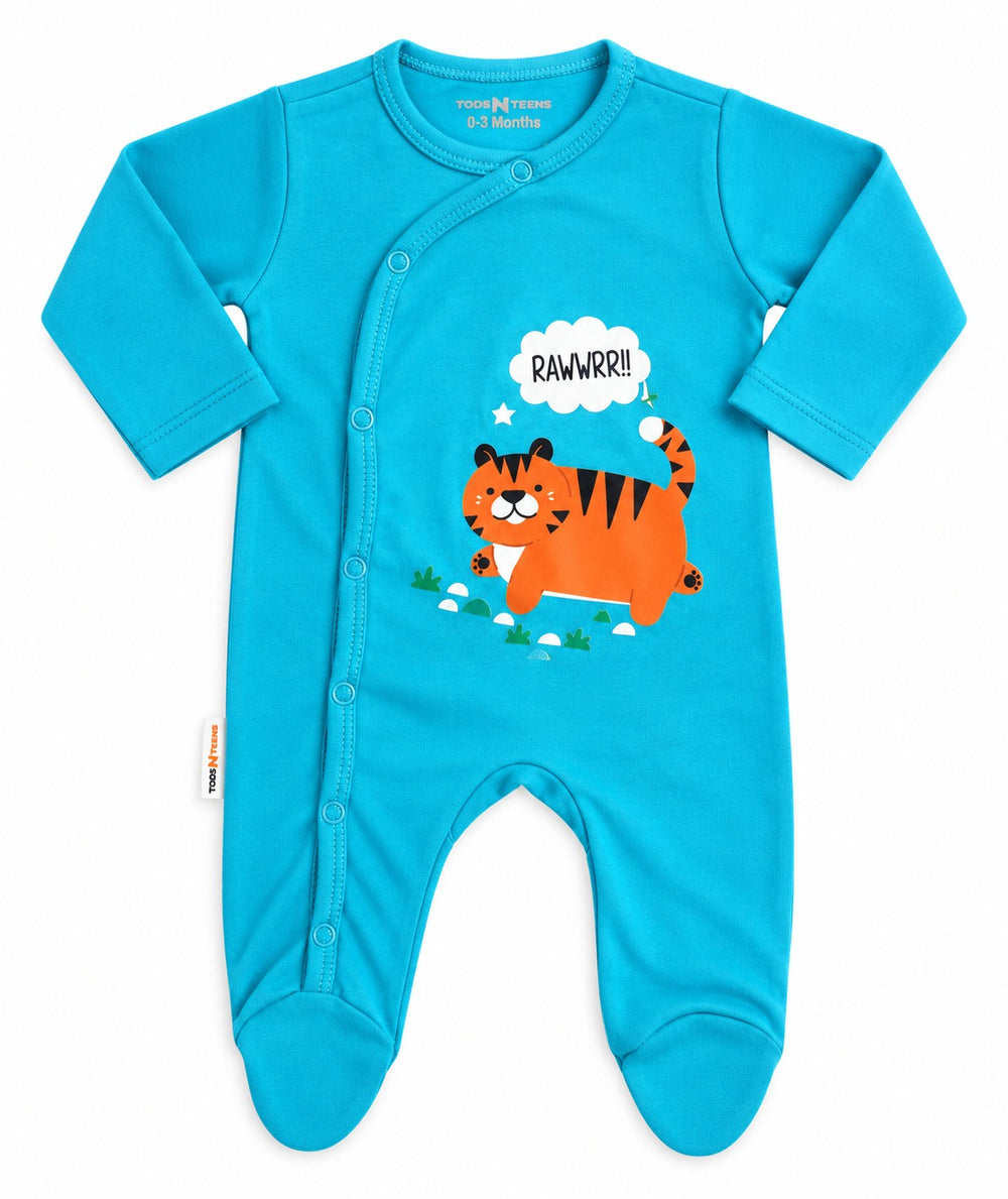 Baby Sleepsuit Rompers – Footed | 0–3 Months