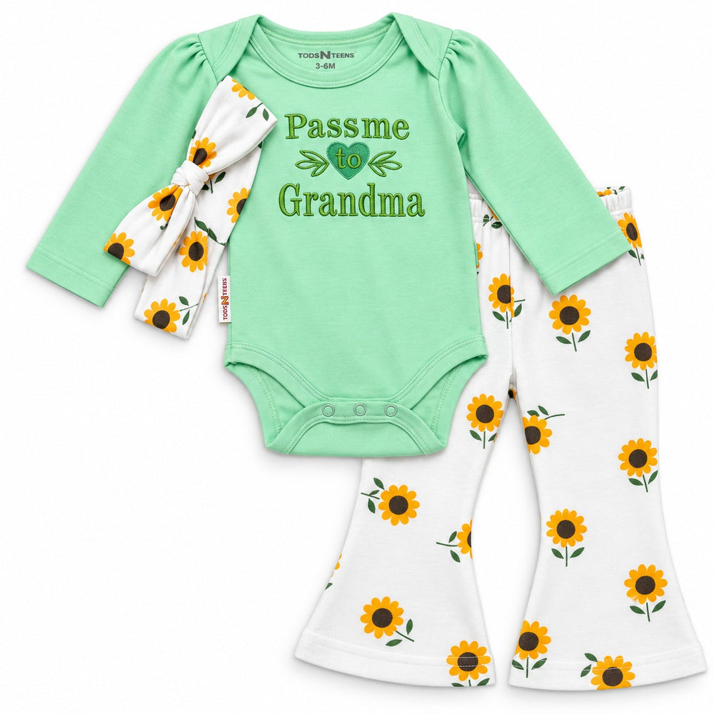 Grandma 3 Piece Baby Set (3-18M)