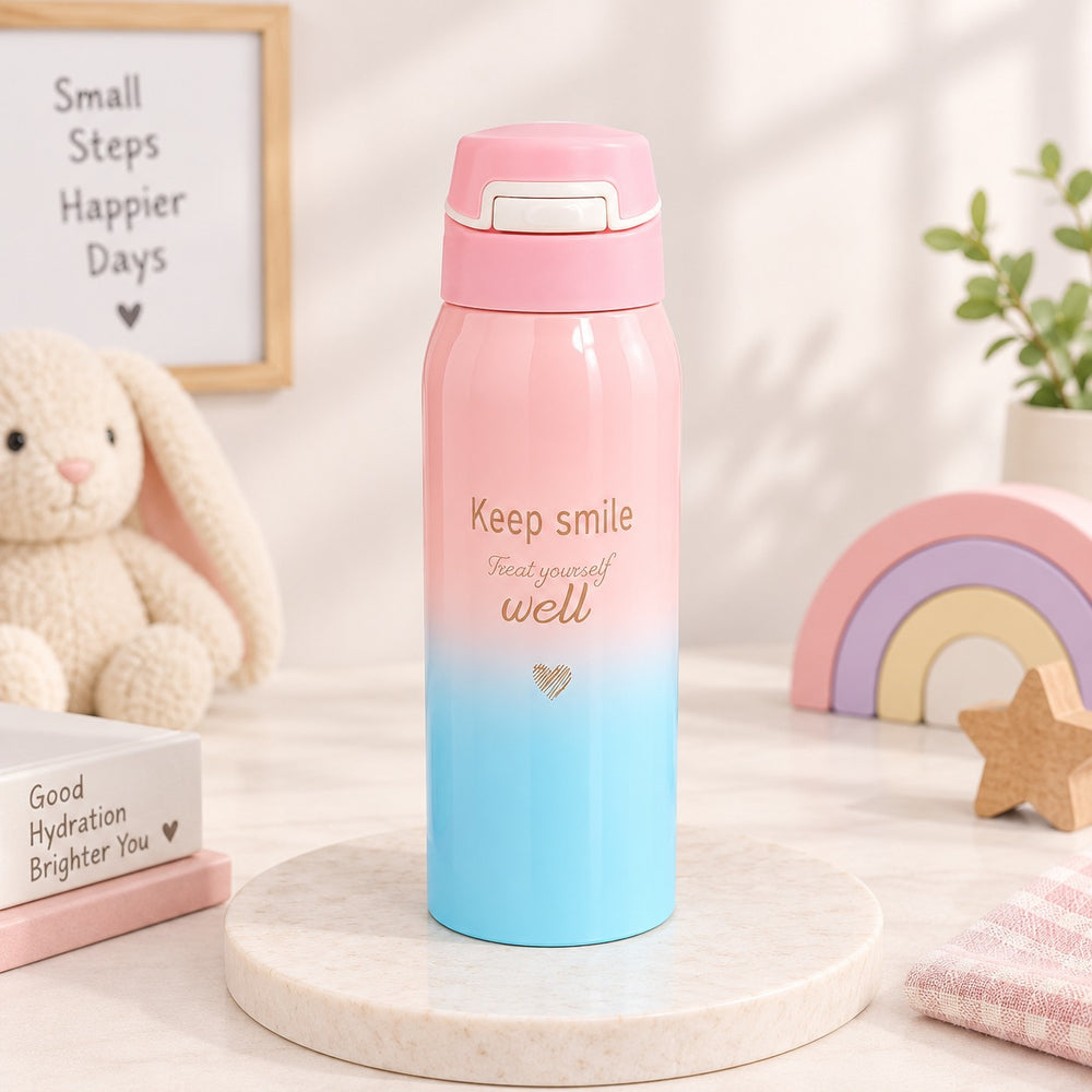 Imported Stainless Steel Travel Bottle - 350ML