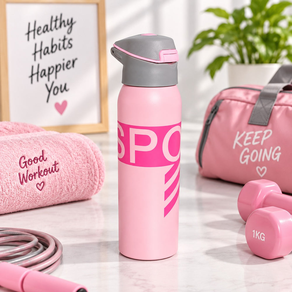 Imported Stainless Steel Travel Bottle - 500ML