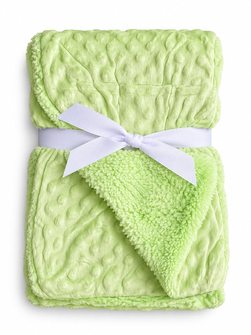 Plush Texture Baby Blanket
