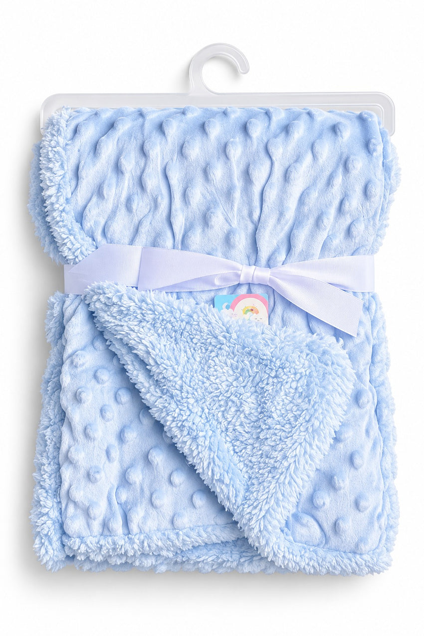 Plush Texture Baby Blanket