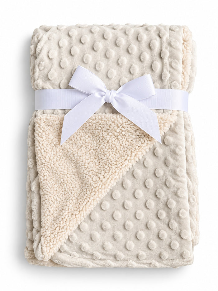 Plush Texture Baby Blanket