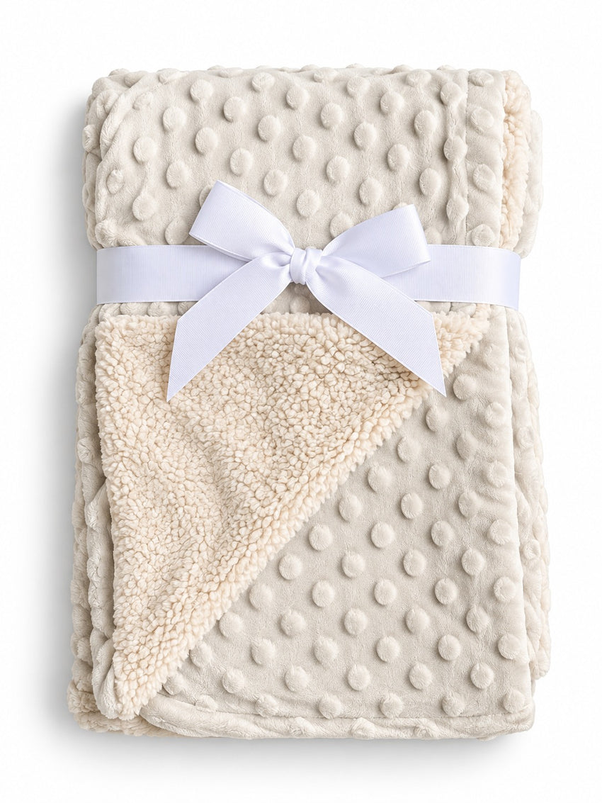 Plush Texture Baby Blanket