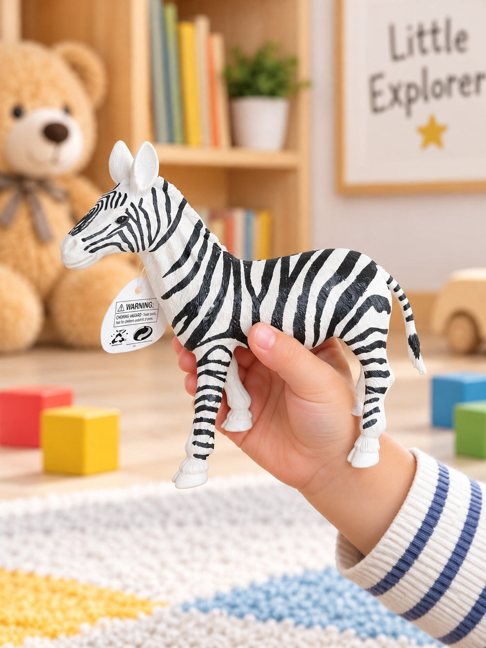 12 Pieces Silicone Animals Box