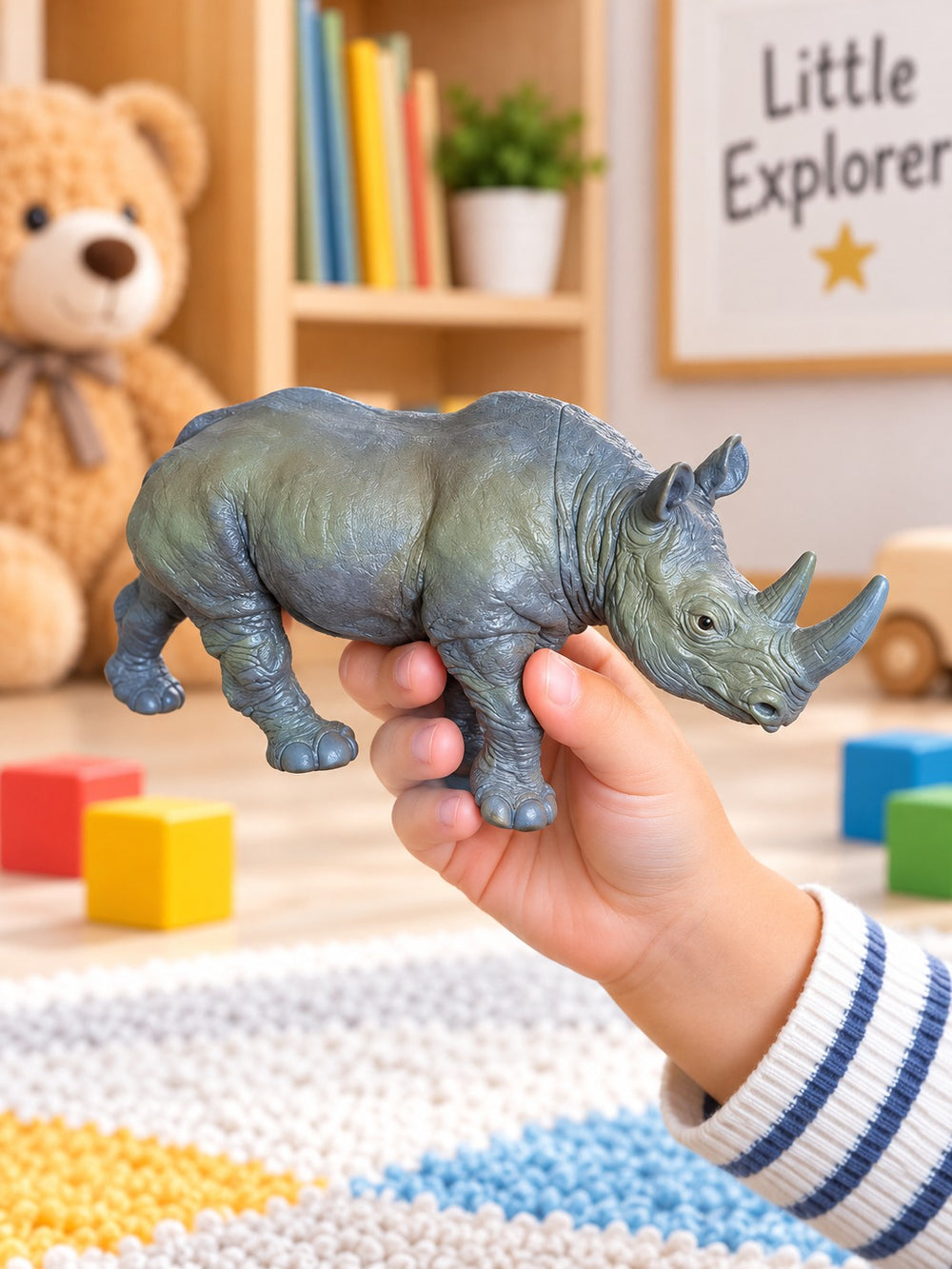 12 Pieces Silicone Animals Box