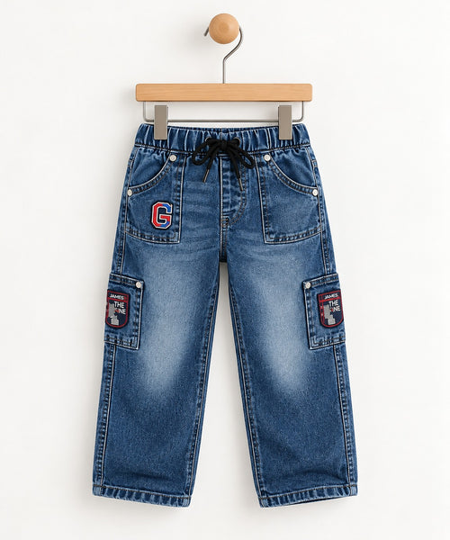 Boys Stylish Wide Leg Pants (3-10Y)