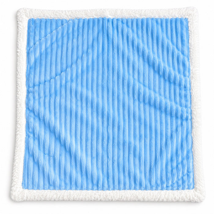 Plush Ribbed Baby Blanket