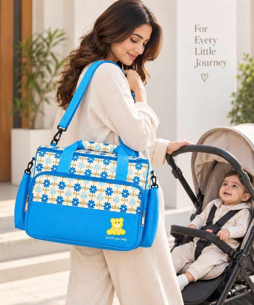 5 Pieces Floral print Bag Set