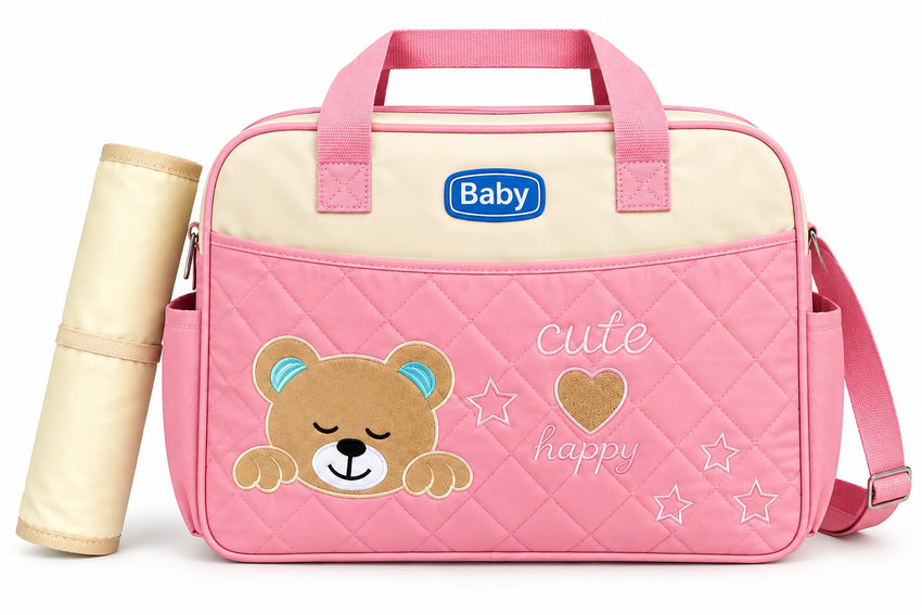 Teddy Embroidery Bag