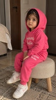 Mama's Bestie Baby Girl Hooded Tracksuit Set (6-36M) image 2