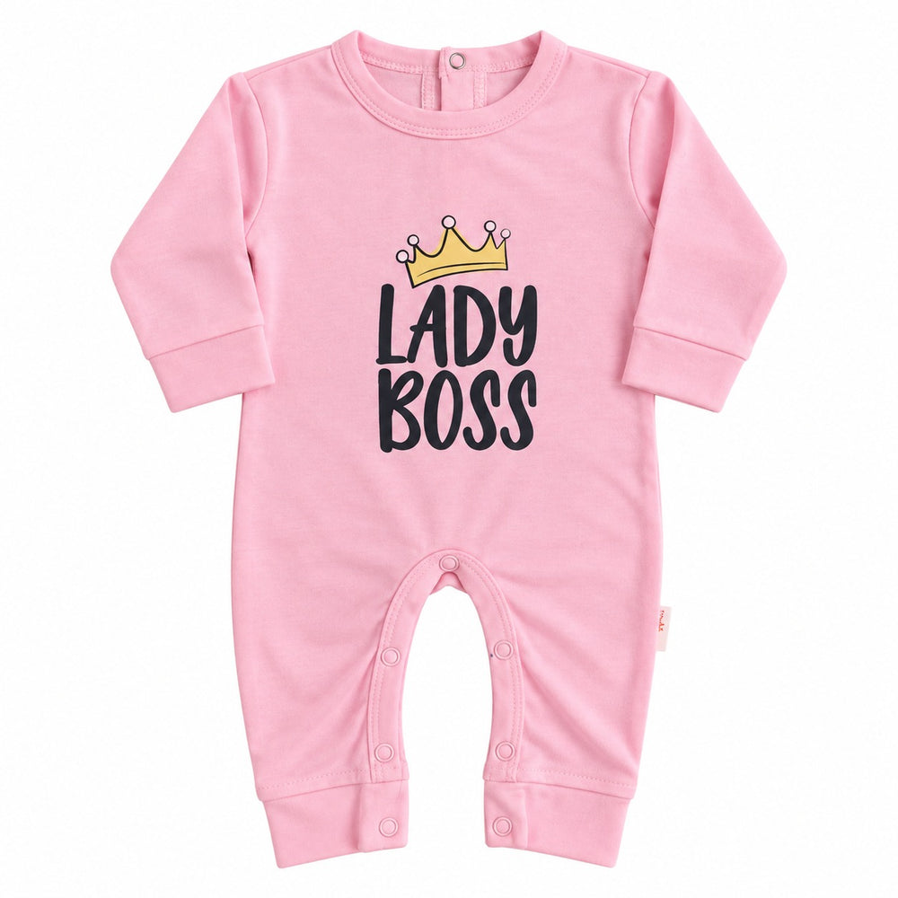 Plain Graphic Full Romper (0-36M)