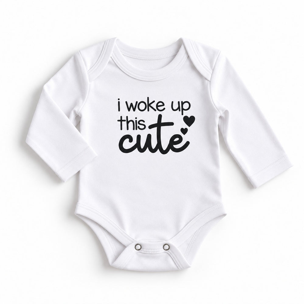 Printed Baby Full Sleeves Bodysuits - 0-12M