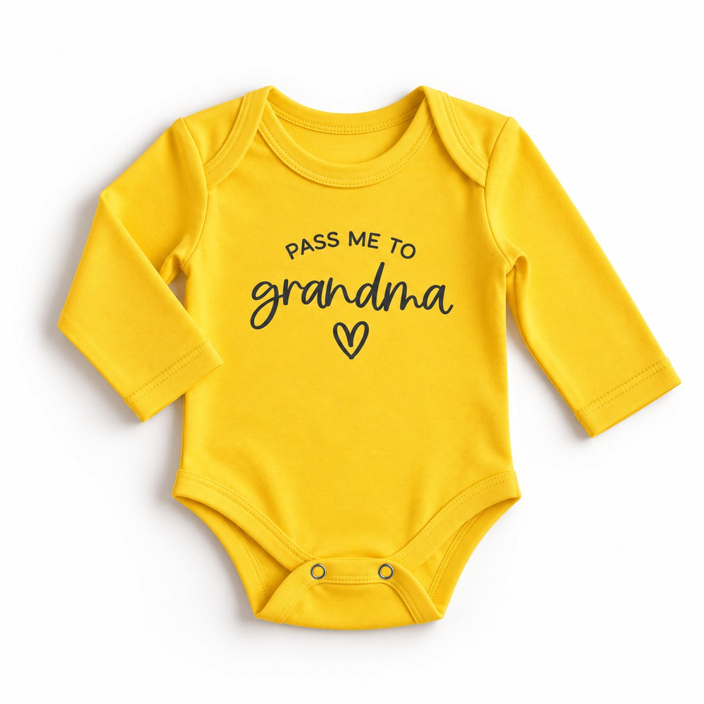 Printed Baby Full Sleeves Bodysuits - 0-12M