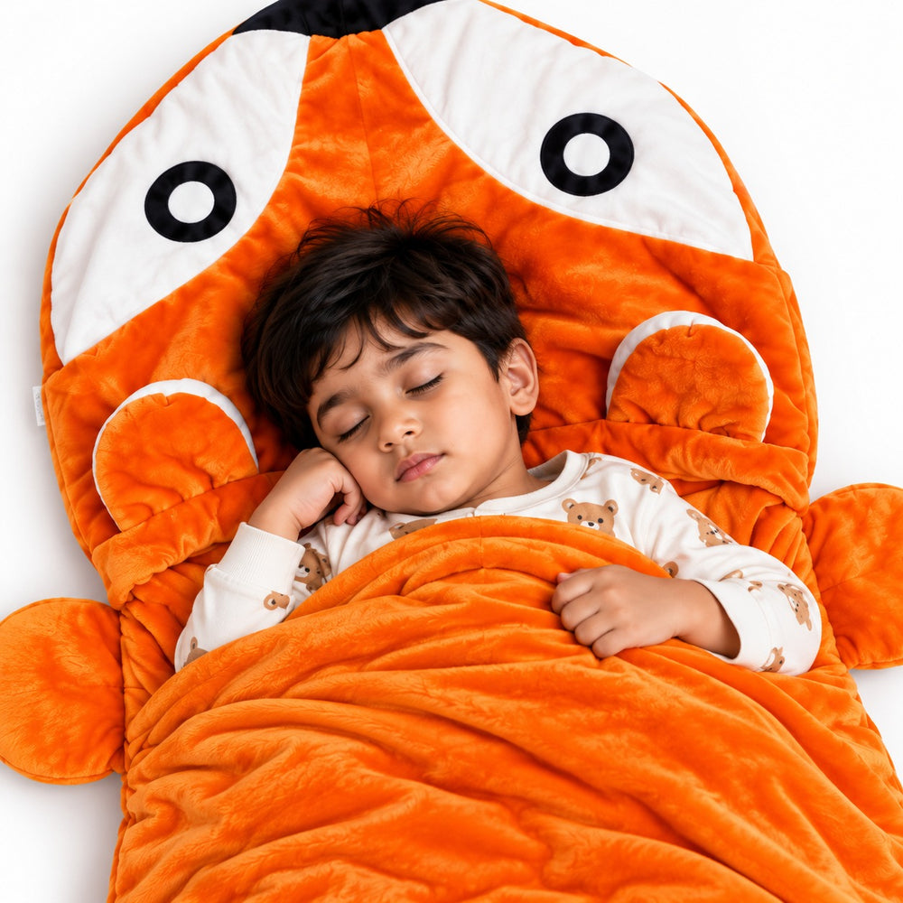 Cute Plush Swaddle Sleeping Sack (1-5Y)