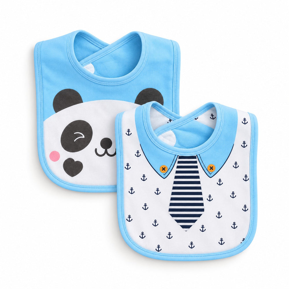 Pack of 2 Cotton Bibs