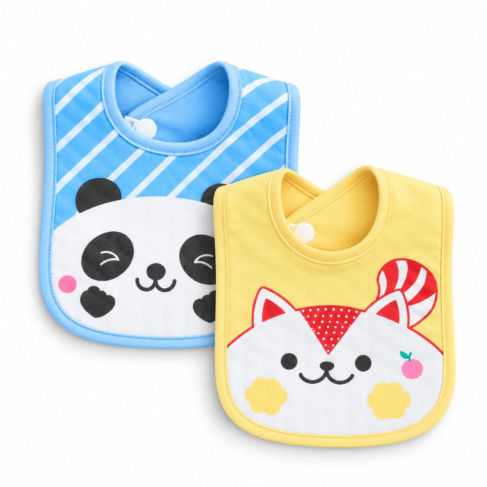 Pack of 2 Cotton Bibs