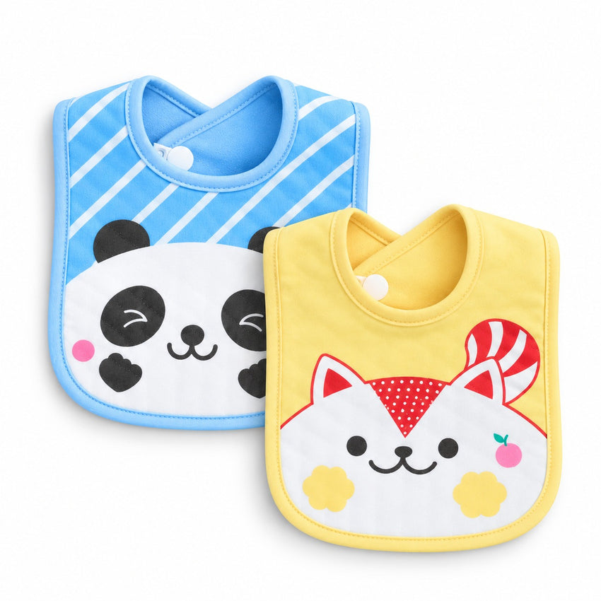 Pack of 2 Cotton Bibs