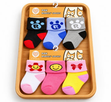 Boy & Girl Socks 3 Pack (0-12M)