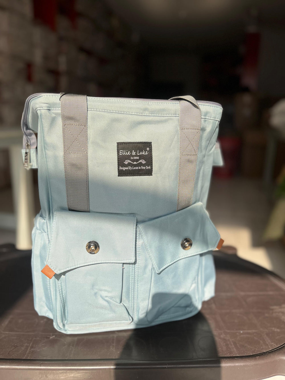 DB187-Little & Luke Bag w/ Hooks-Green