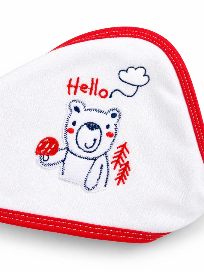 Hello Bear Cotton Wrap Sheet