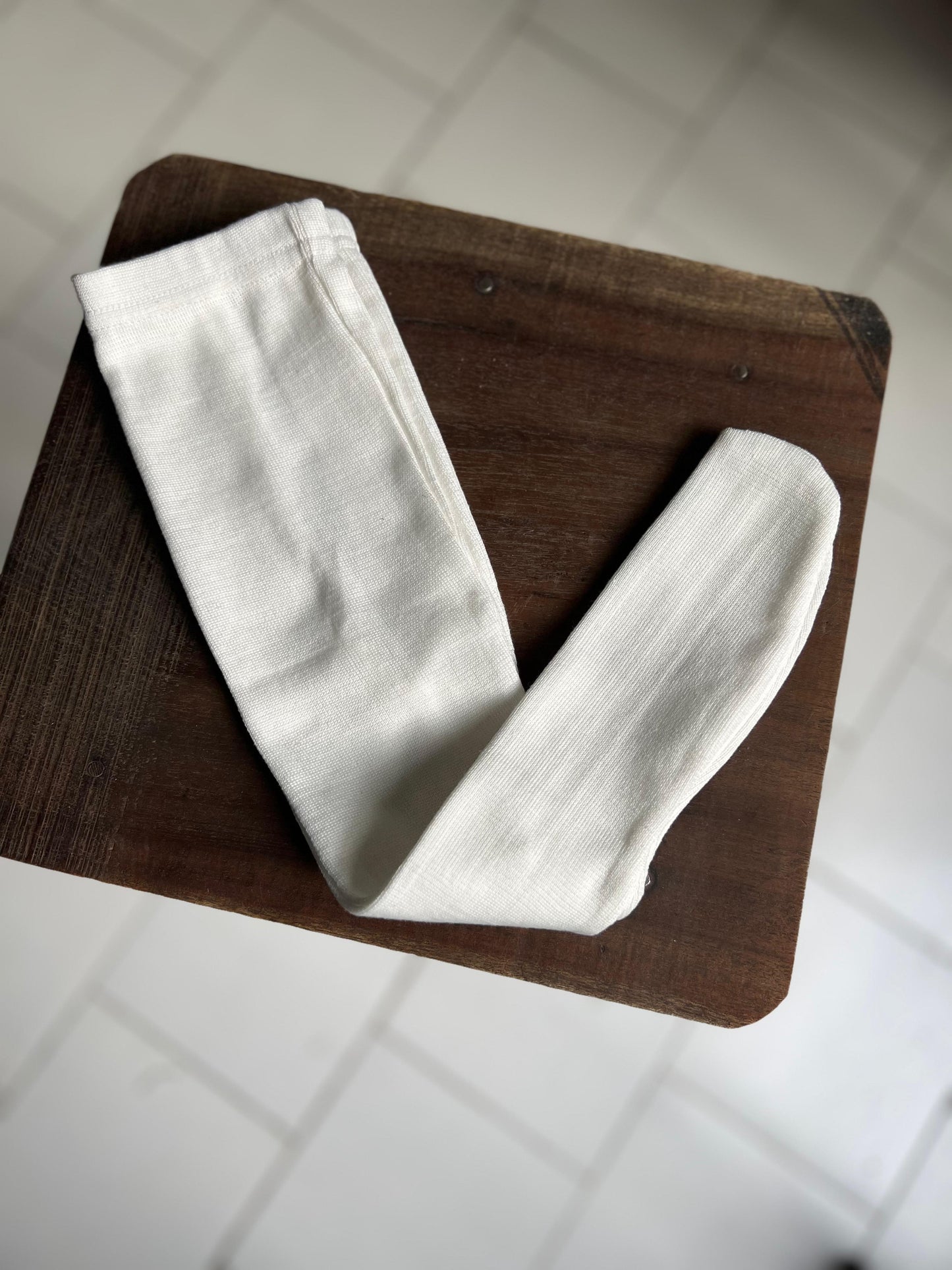 White Baby Leggings (3M-7Y)