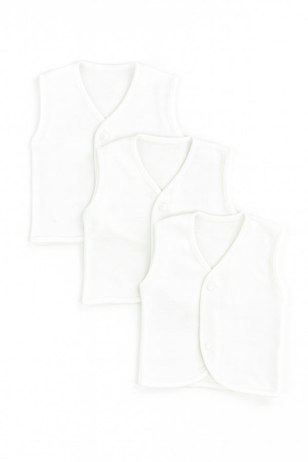 VP39-Pack of 3 Winter Vests (0-12M)