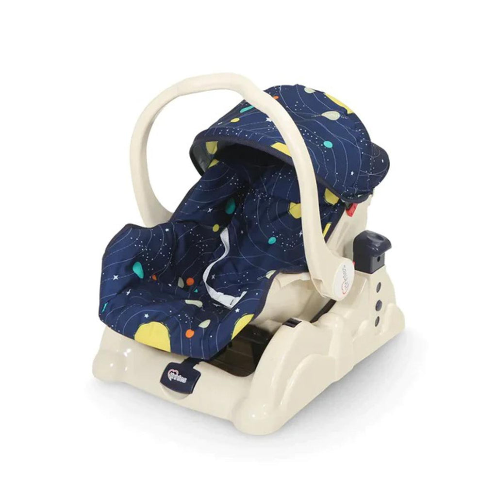 TINNIES CARRY COT W/ROCKLING-BLUE PLANET