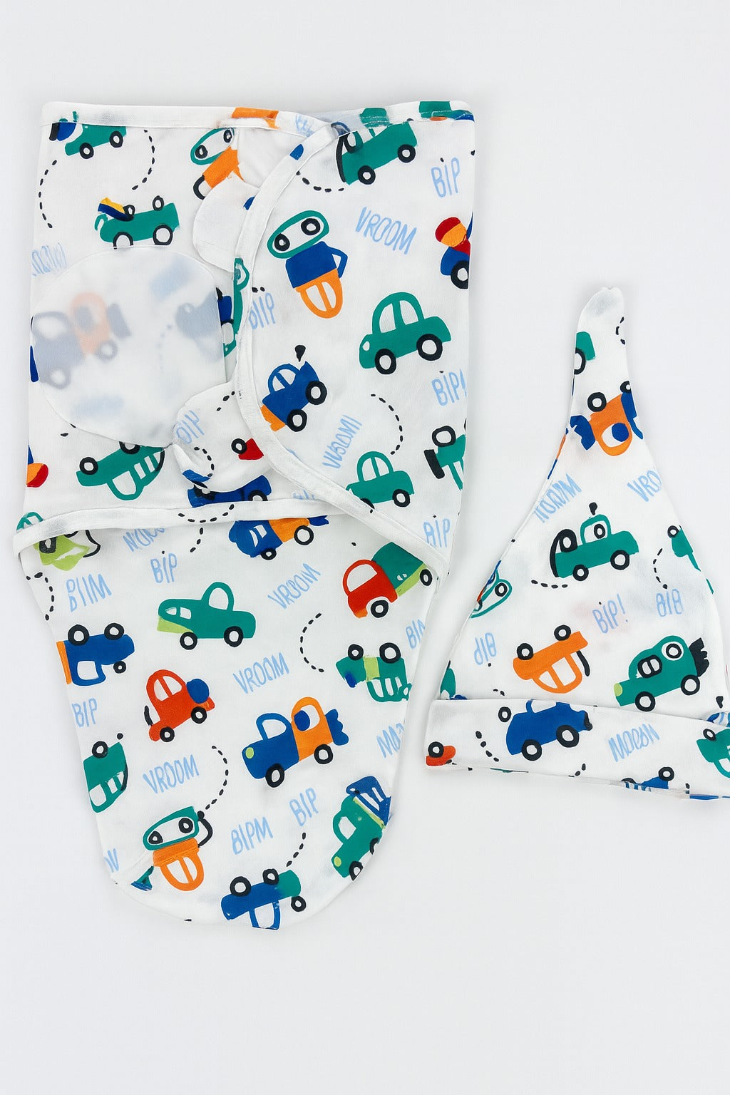 SHT273-Swaddle Me with Cap