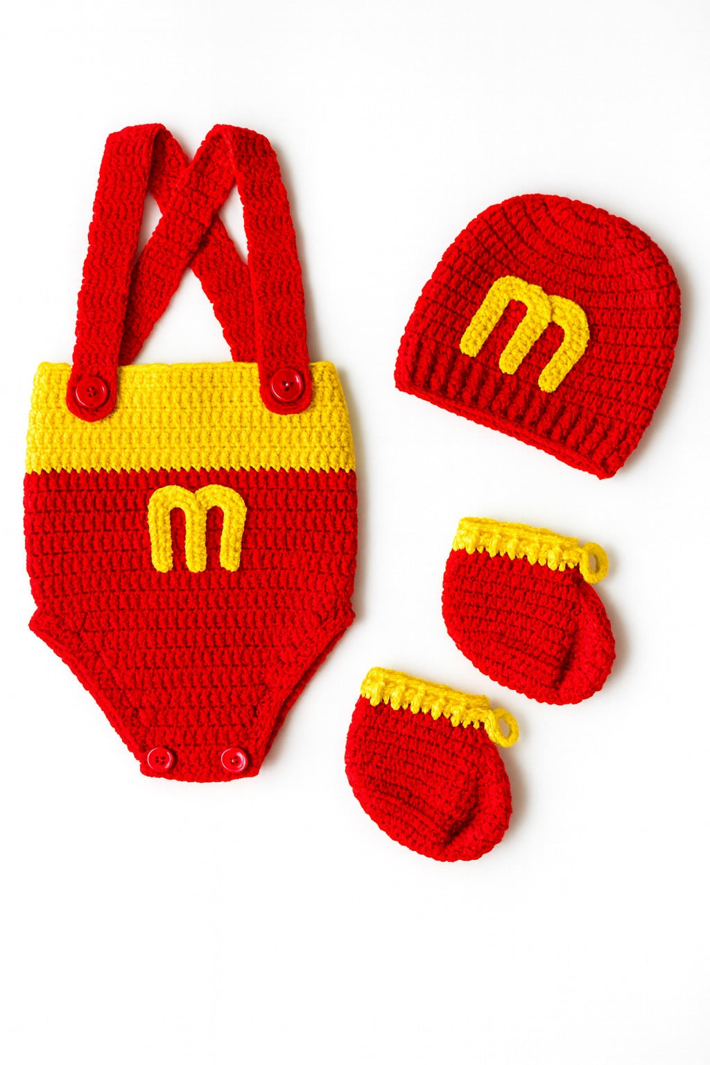 McDonald's Crochet Dress (0-12M)