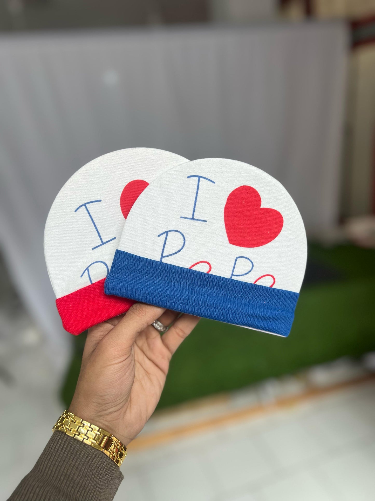 CP158-I Love Papa Cap