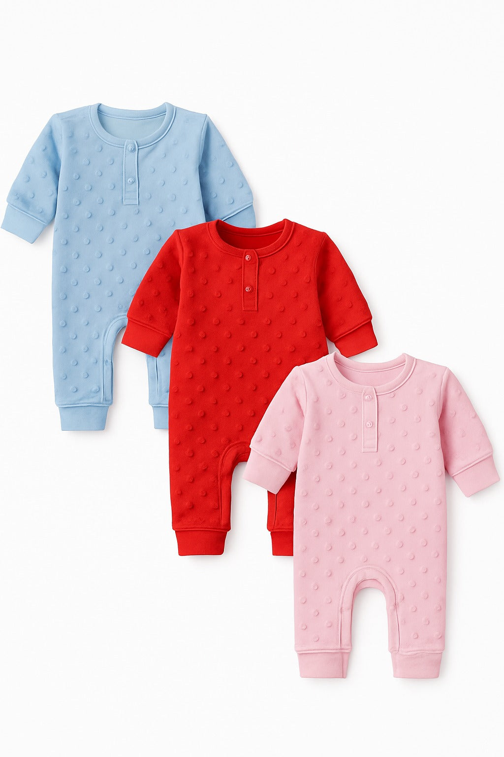 Winter Bubble Full Romper (0-18M)