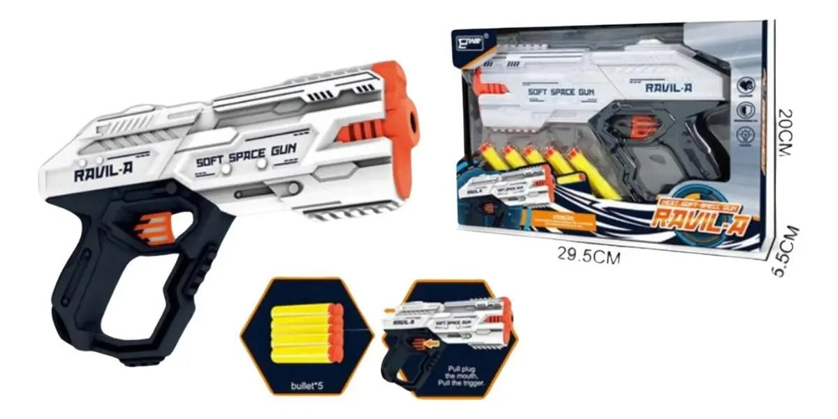 Soft Sheel Bullet Gun-826-64A