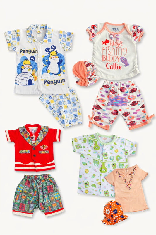 Summer Dresses Boys & Girls (0-3M)