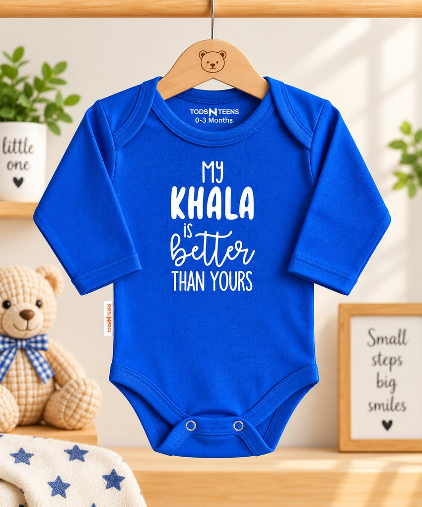 Printed Baby Full Sleeves Bodysuits - 0-12M