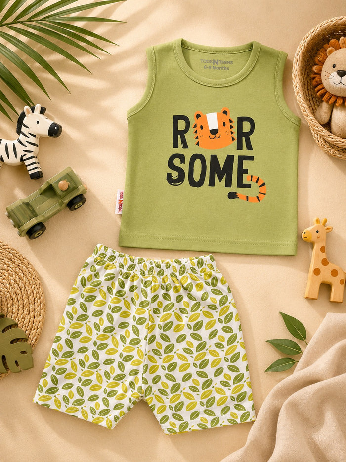 Solid Graphic Sando Set (6-36M)