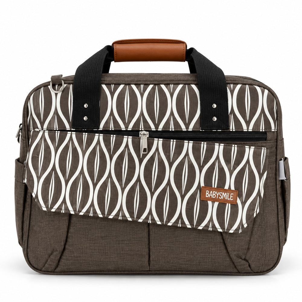 Baby Diaper Bag - Brown