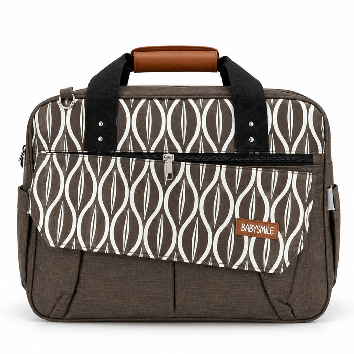 Baby Diaper Bag - Brown