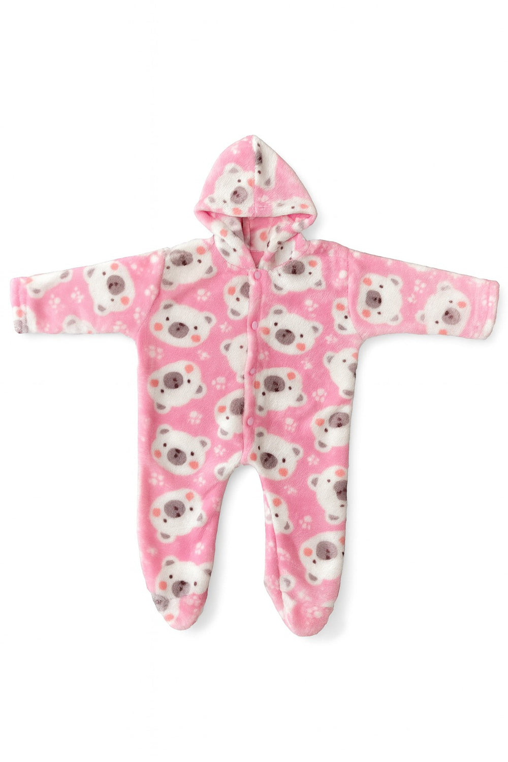 Infant Velour Romper (0-9M)
