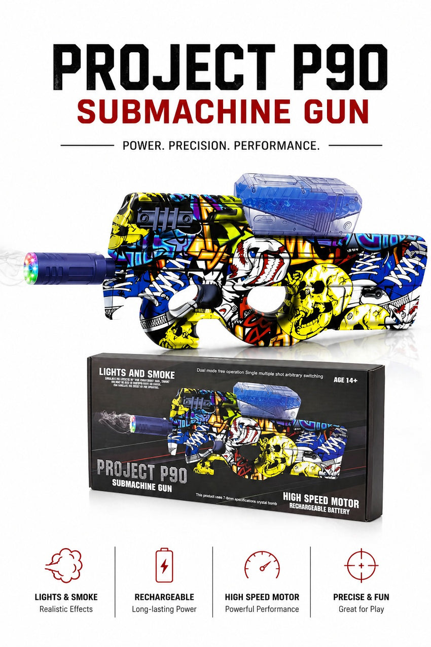 P90 SUB Machine with light & Smoke - 666-59S1