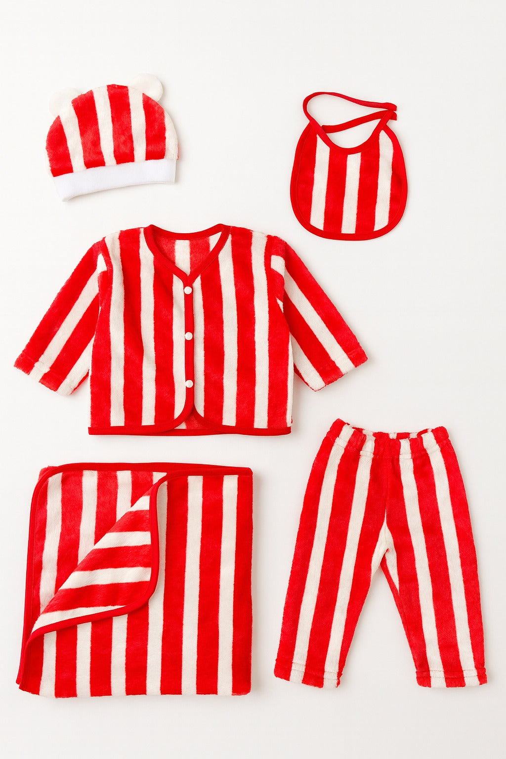 5 Piece Winter Premium Starter Set - (0-3M)