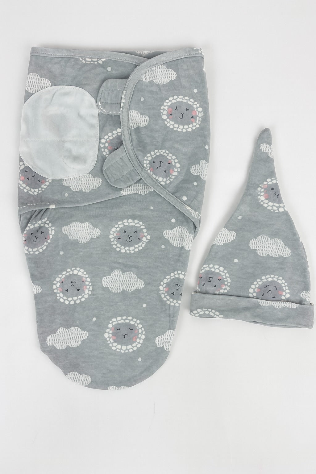SHT273-Swaddle Me with Cap