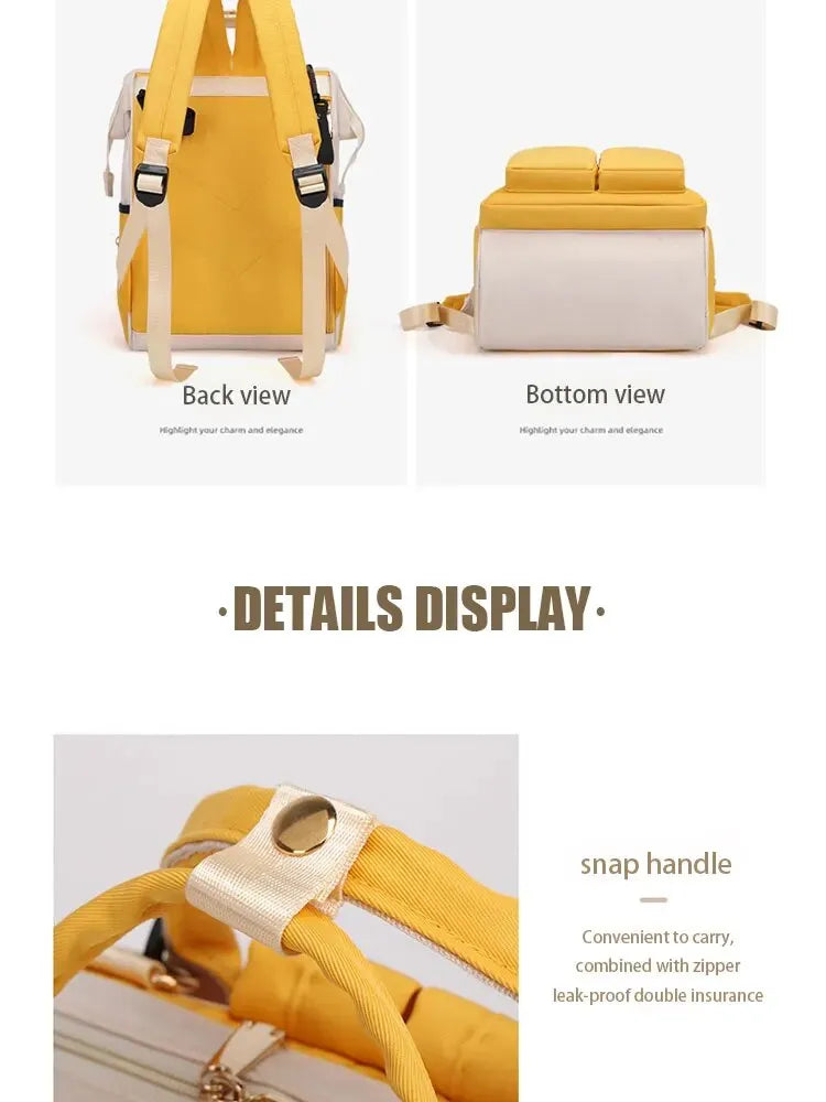 Mommy Backpack with Multifunctional Waterproof-DB216