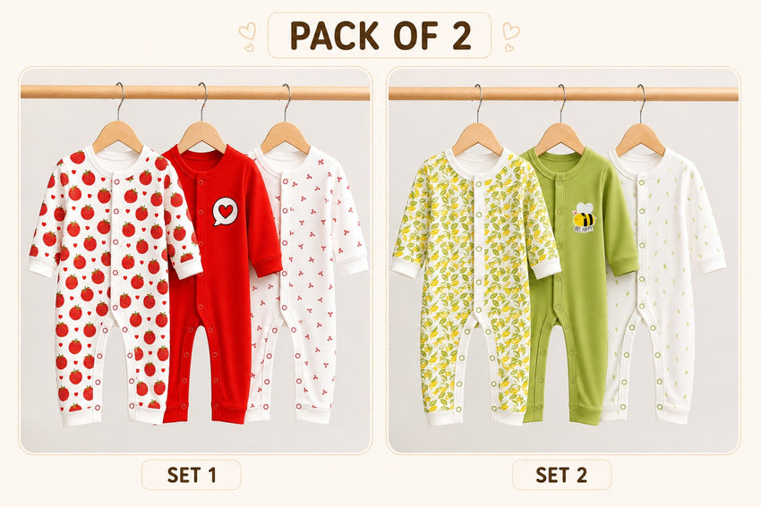 Pack of 6 Sleepsuits (0-24M)