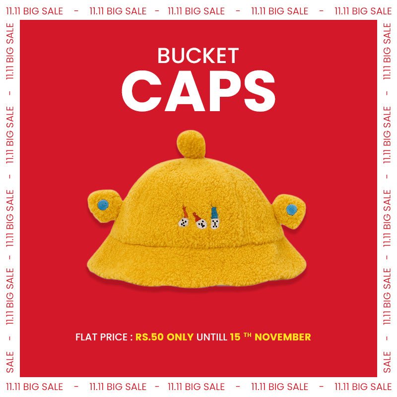 Rs 50 ONLY Bucket Cap (1-4Y)