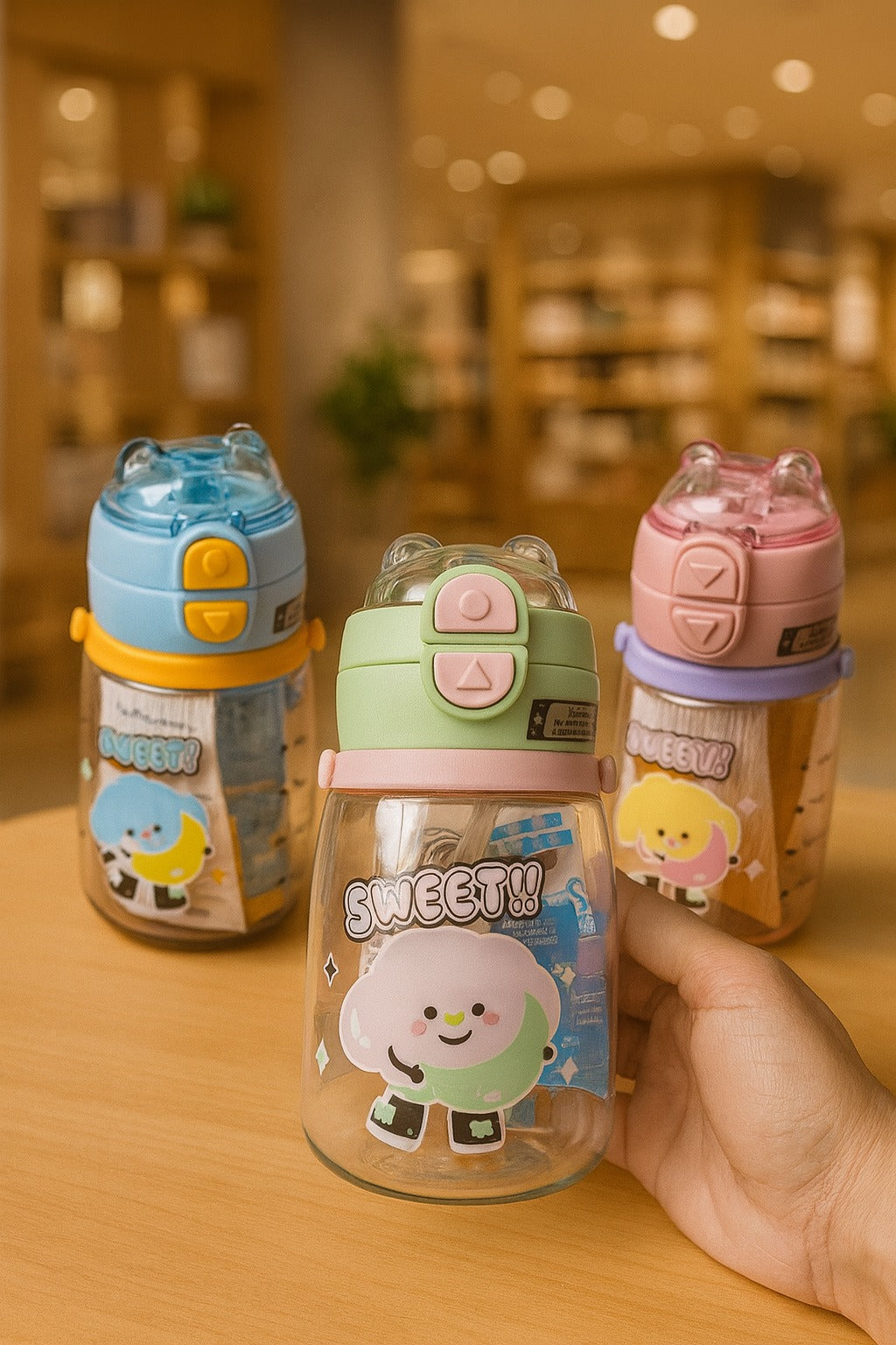 FE150-Sippy Water Bottles