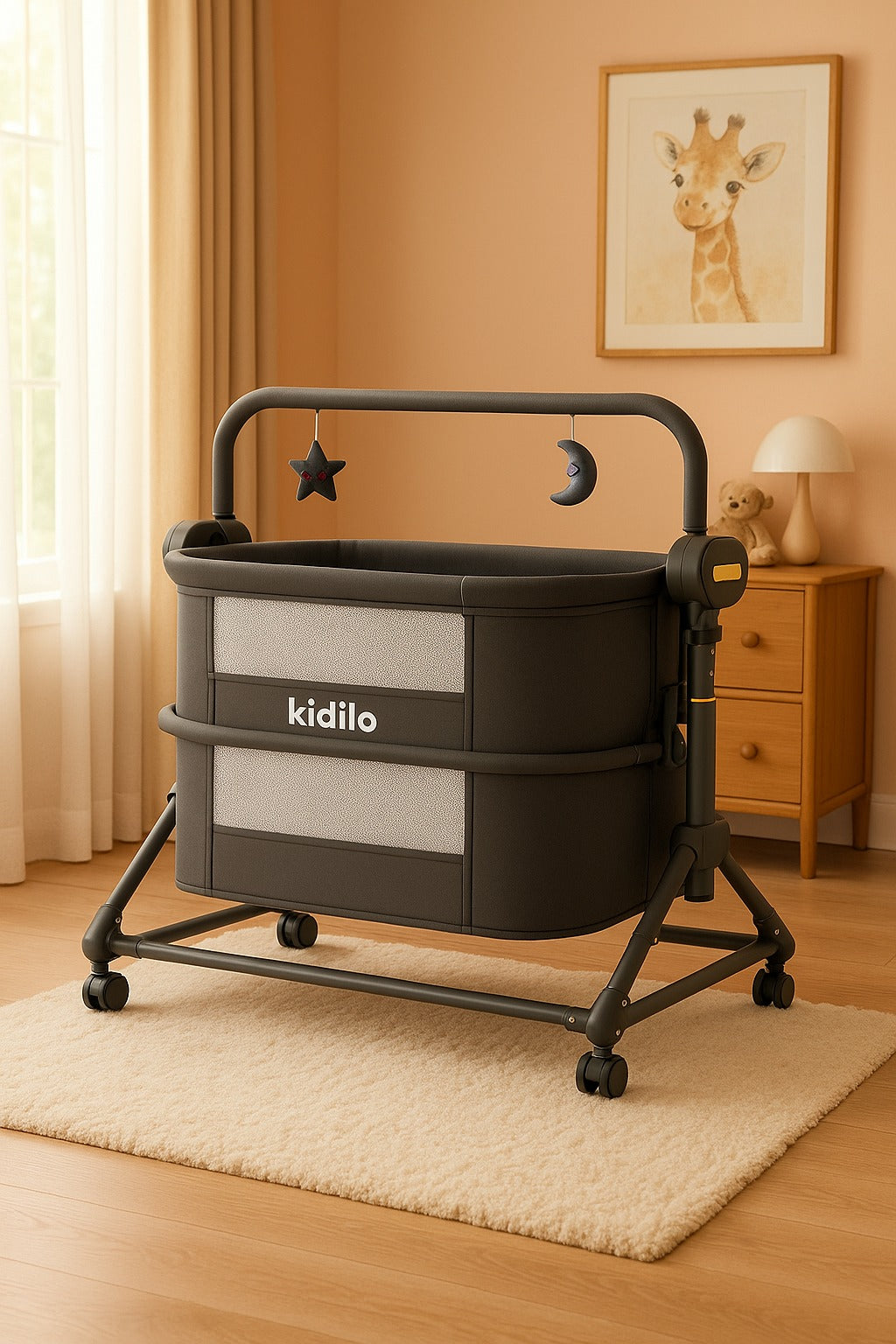 Kidilo 4-in-1 Electric Swing Cradle - E688