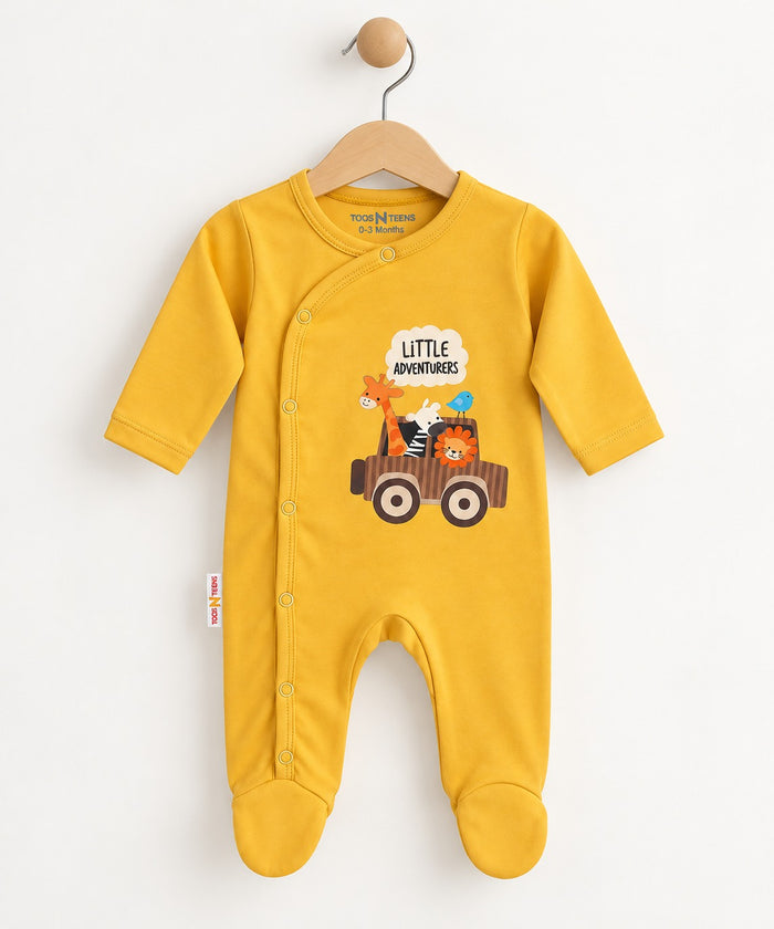 Baby Sleepsuit Rompers – Footed (0–12M)