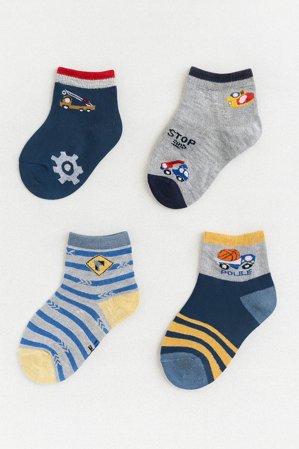 SH544-Winter Baby Socks - 6-12M
